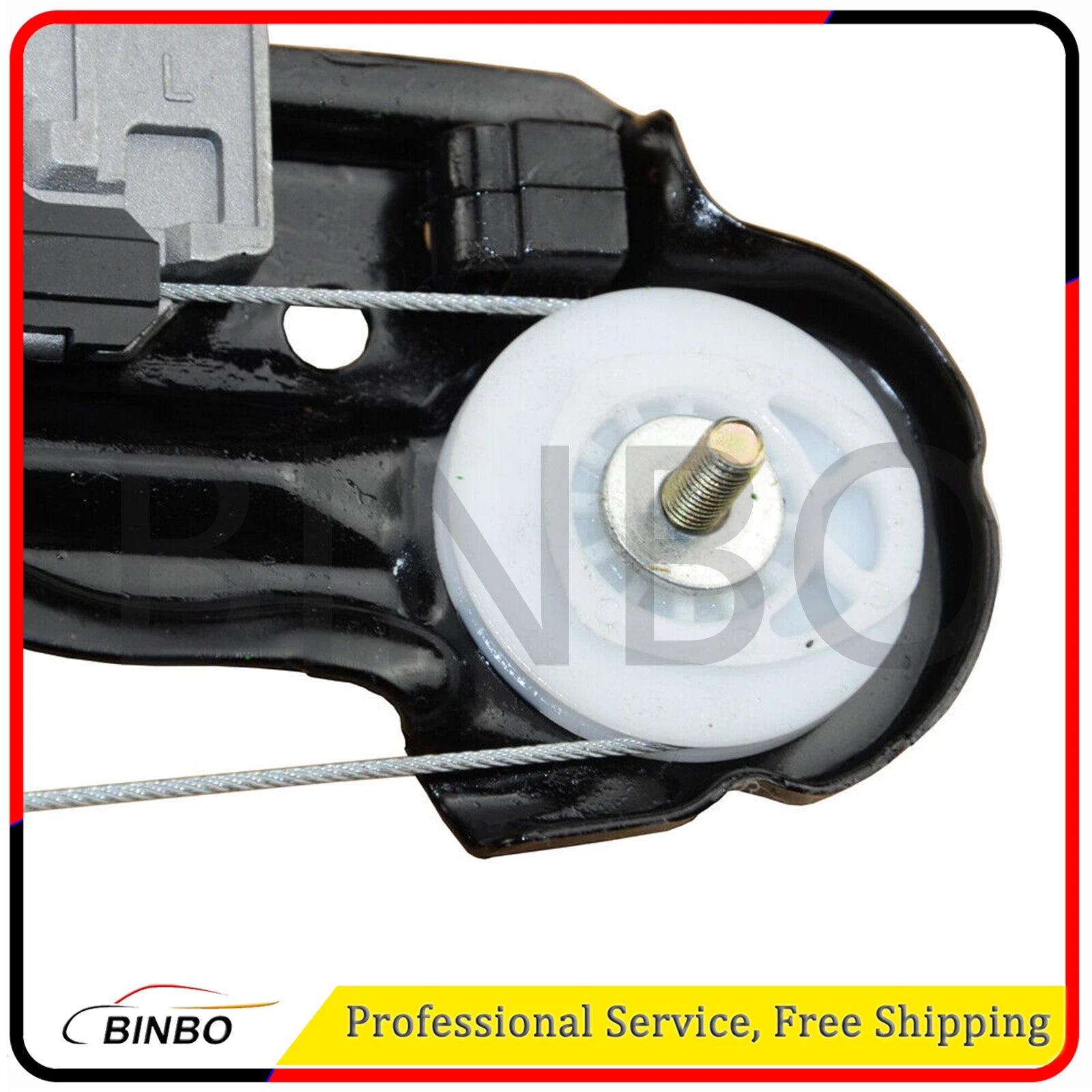 Fit for 2006-2010 BMW 550i M5 Rear LH Window Regulator 51357184745 07FC0E-D4 - KOEEK