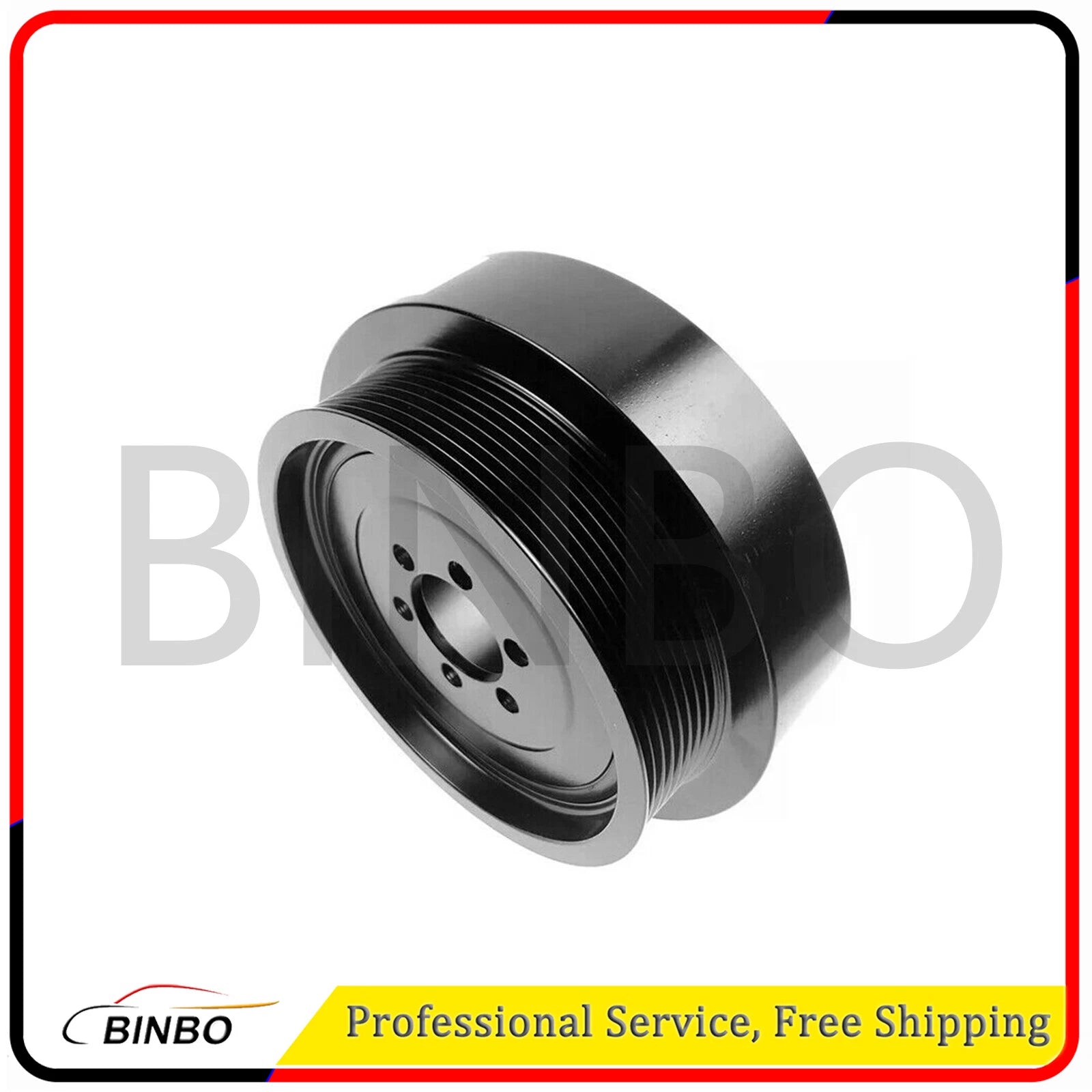 11237577663  Crankshaft Pulley Harmonic Balancer for BMW X3 528i 07FC0E-D4 - KOEEK
