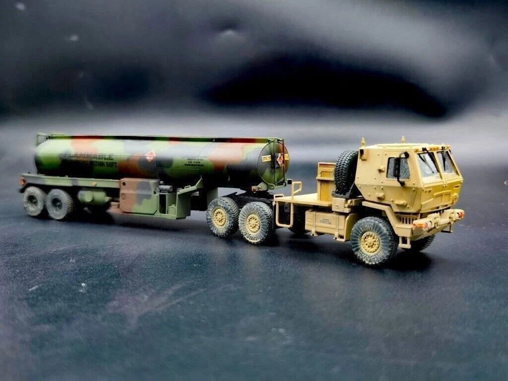 U.S. Army FMTV Series M1088 Tanker Truck 1/72 Scale Static Model Ornaments Toy 07FC0E-D4 - KOEEK
