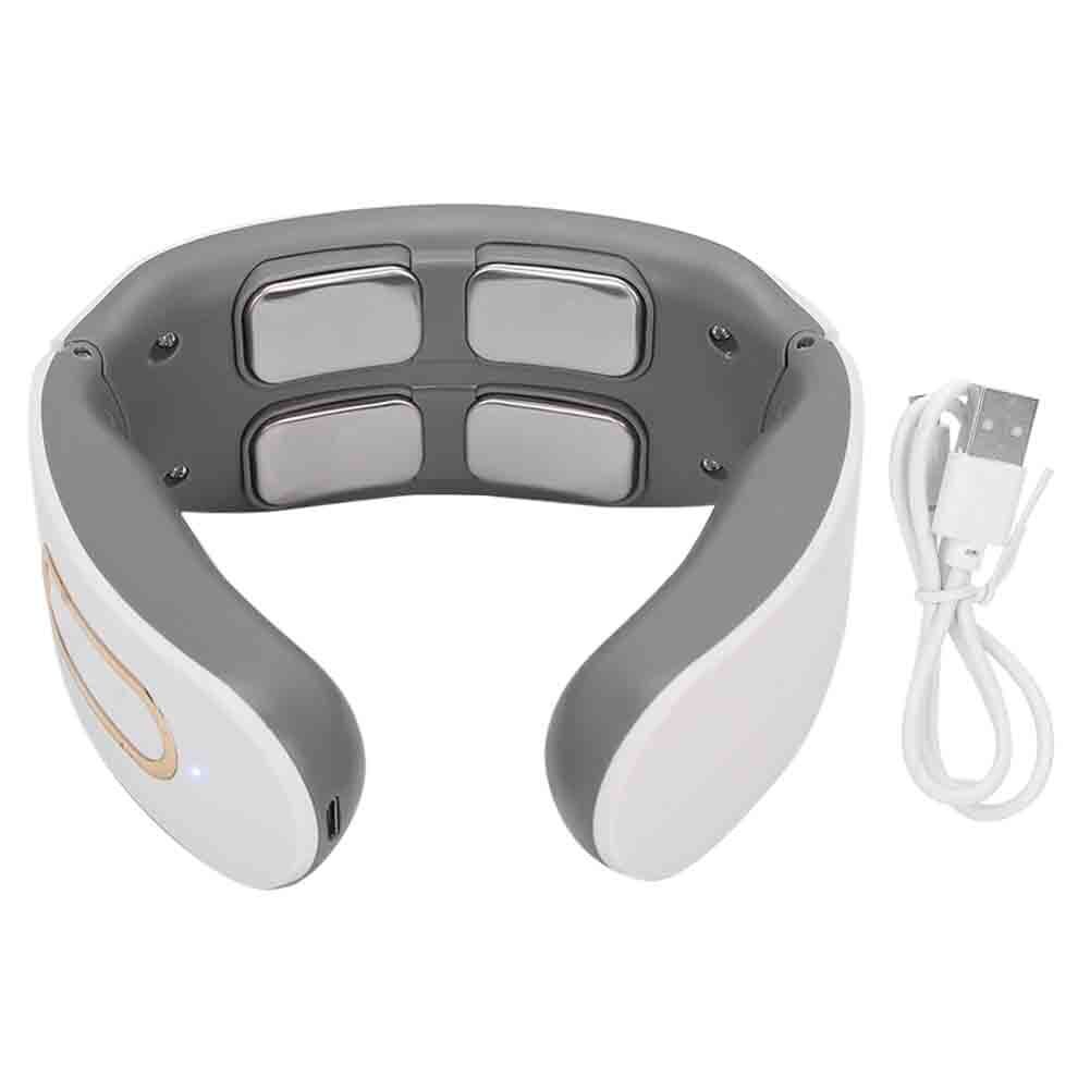 new Wireless Neck Massager 9 Gears Electric Vertebra Massager(White Charging) HGF koeek - KOEEK