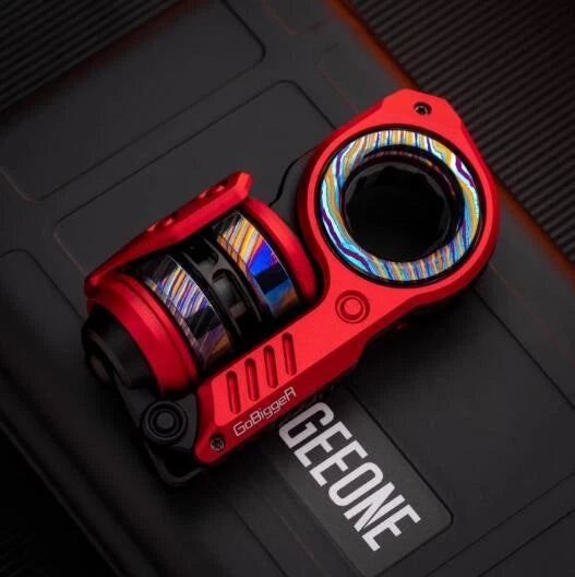 EDC Aluminum alloy Quick Silver Aurora Push Slider Multi-functional Toys Gifts 07FC0E-D4 - KOEEK