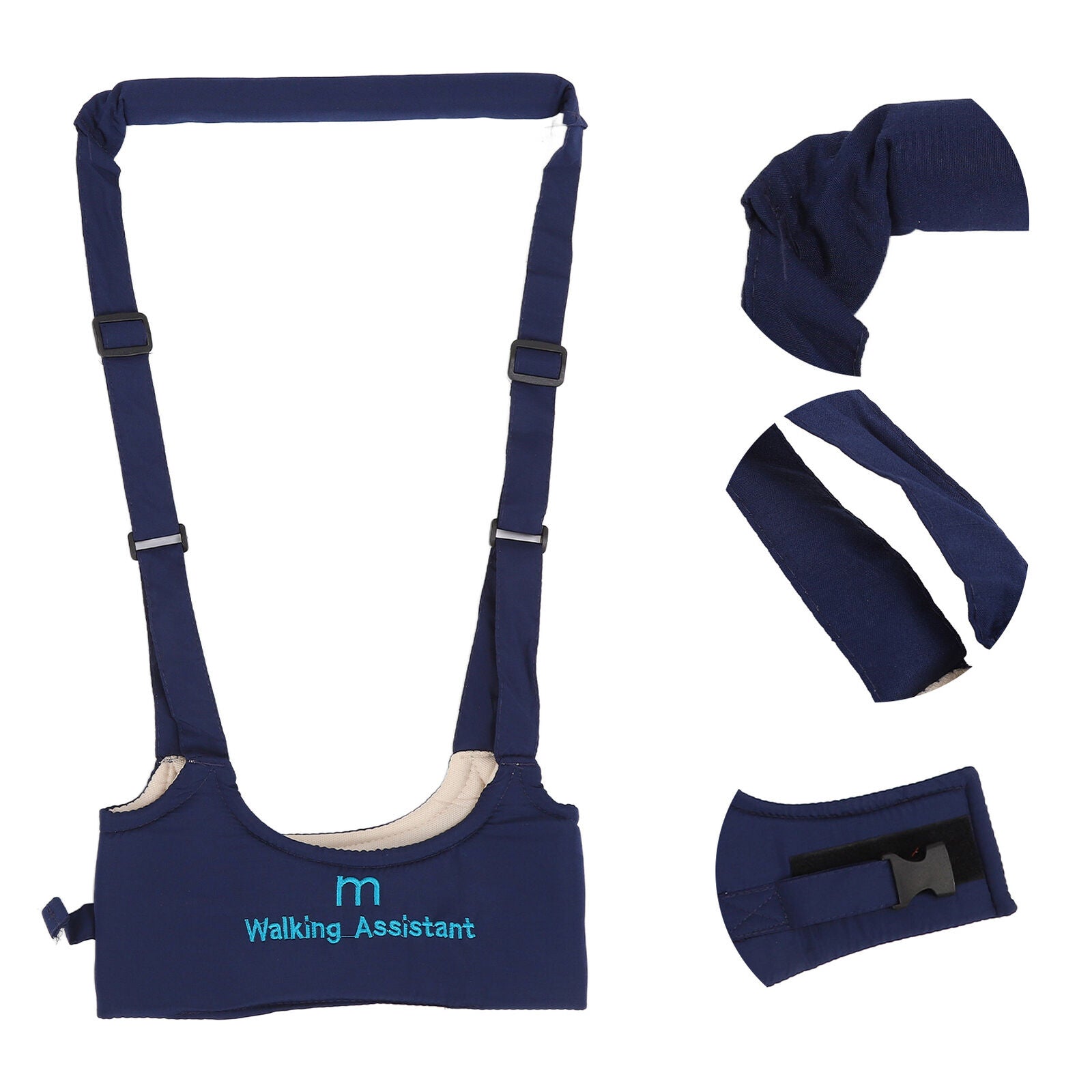 new Baby Harness Relieve Back Prevent Getting Lost Walker Helper(Navy Blue ) HGF koeek - KOEEK