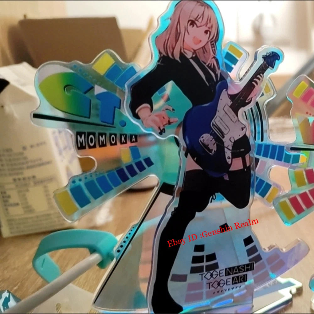 2Pcs/Set GIRLS BAND CRY KAWARAGI MOMOKA Acrylic Desktop Stand Collection Decor 07FC0E-D4 - KOEEK