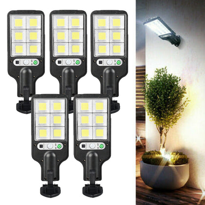 new Solar Light Focos Luces Solares Para Exterior Luz Led de Jardin Patio Sensor de