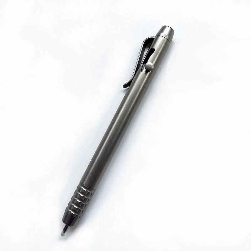 TC4 Titanium  Portable Practical Pen Lightweight Pocket Ball Pen Drawing Pen EDC 07FC0E-D4 - KOEEK