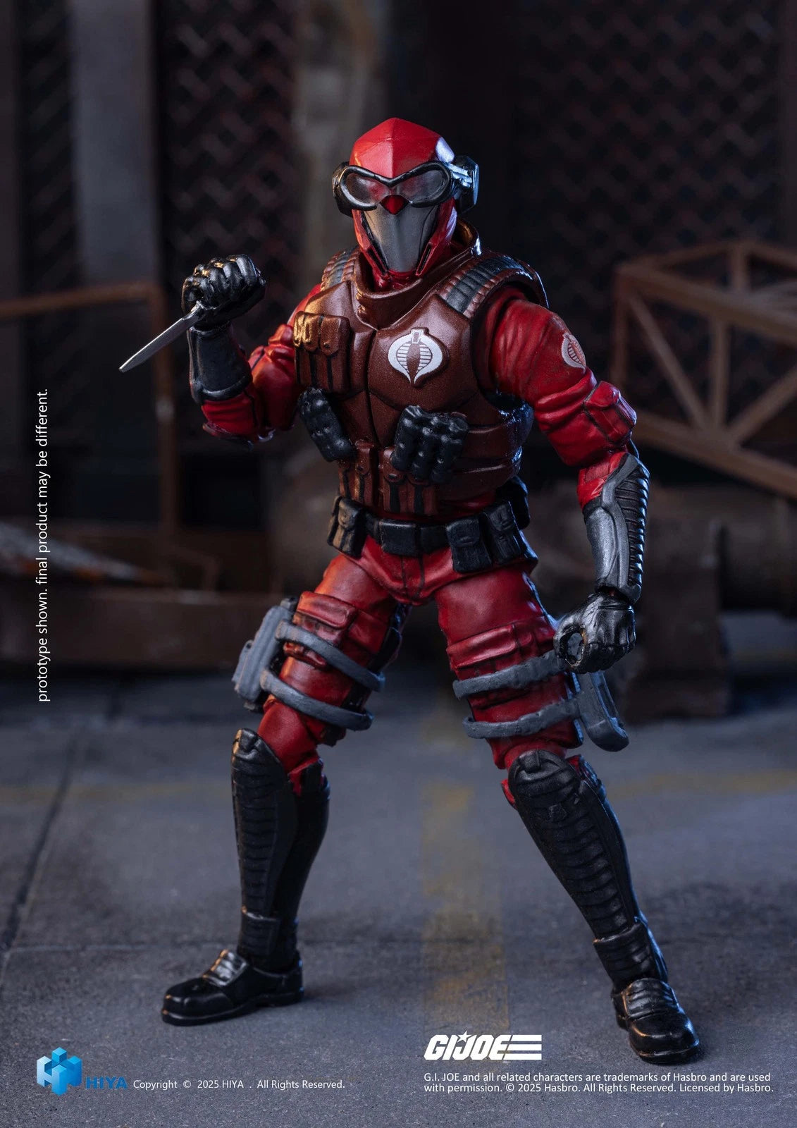 In Stock HIYA Special Forces Crimson Viper 1/18 Scale Collectible Action Figure HIYA - KOEEK