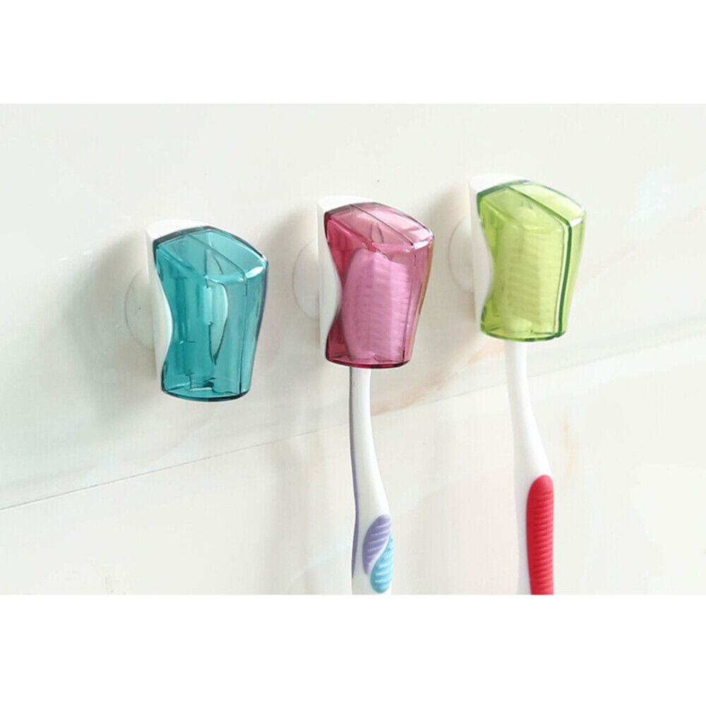 new 6 Pcs Wall Toothbrush Holder Suction Suction Toothbrush Hanger koeek - KOEEK