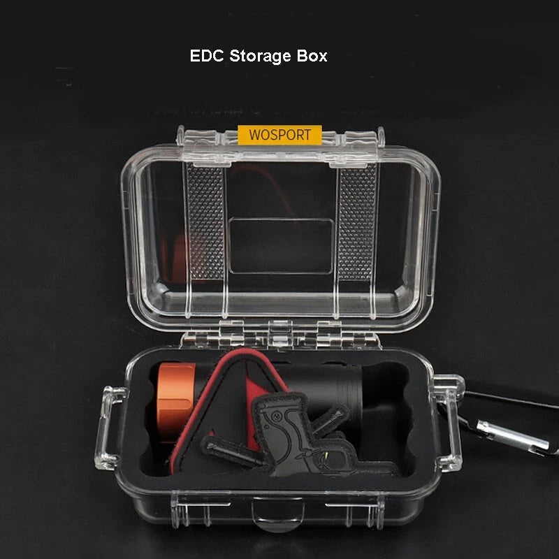 PC Storage Box Tactical equipment Box Waterproof Box Outdoor Multi Tool Hook EDC 07FC0E-D4 - KOEEK