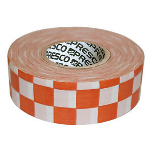 new Zoro Select Ckwo-200 Flagging Tape,Wh/Orng,300 Ft X 1-3/8 In
