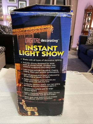 NOMA Christmas Digital Decorating Instant Light Show  In Open Box NOMA - KOEEK