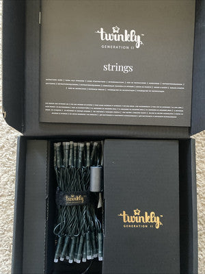 Twinkly String 100 RGB App-Controlled Smart LED Lights Gen II Multicolor TWINKLY - KOEEK