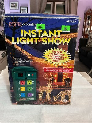 NOMA Christmas Digital Decorating Instant Light Show  In Open Box NOMA - KOEEK