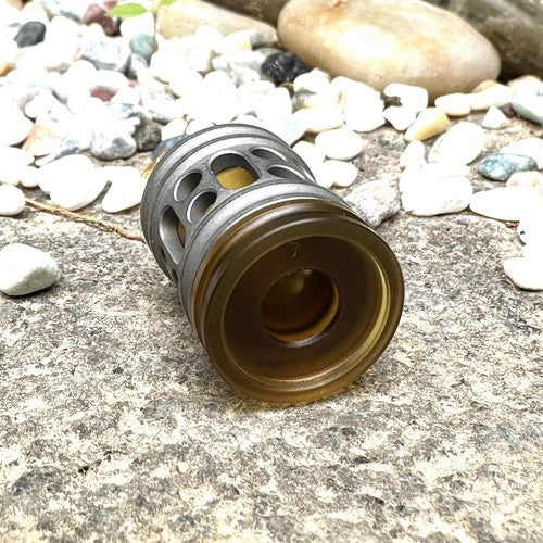 EDC Knife Lanyard Bead PEI +Titanium Necklace Paracord Pendant Bracelet Making 07FC0E-D4 - KOEEK