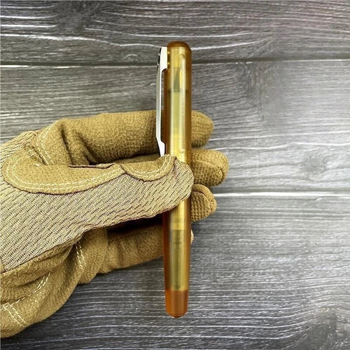 Ultem PEI Titanium Alloy Fountain Pen 0.5mm Schmidt Nib Pocket Signature Pen EDC 07FC0E-D4 - KOEEK