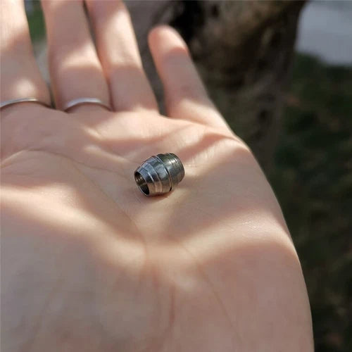 Titanium Knife Lanyard Bead Paracord Necklace Pendant Bracelet Making EDC Beads 07FC0E-D4 - KOEEK