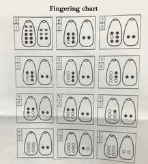 8 Holes Ocarina Clay Xun Musical Instrument for Children Beginner Gift 07FC0E-D4 - KOEEK