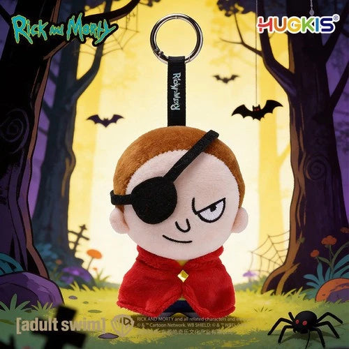 HUGKIS Rick and Morty Evil Series Plush Keychain Doll Toy 07FC0E-D4 - KOEEK