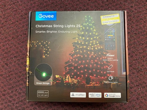 Govee - 65.6ft Green Christmas String Lights 2S - Multi Color- 200 LEDs GOVEE - KOEEK