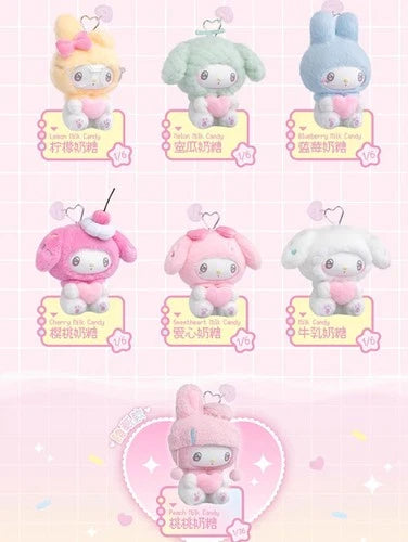 TOPTOY Sanrio My Melody 50th Anniversary Milk Candy Series Plush Blind Box Gift 07FC0E-D4 - KOEEK
