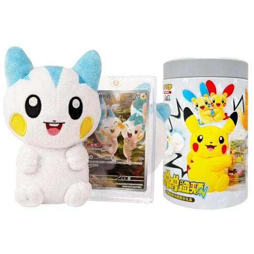 Pokemon TCG Chinese SC Nuzzle Cheeks Plush Toy Card Display Gift Box Confirmed 07FC0E-D4 - KOEEK