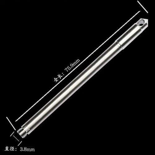 Titanium Mini Pen Key Chain Pendant Ball Pens Ballpoint Pen Outdoor Pocket EDC 07FC0E-D4 - KOEEK