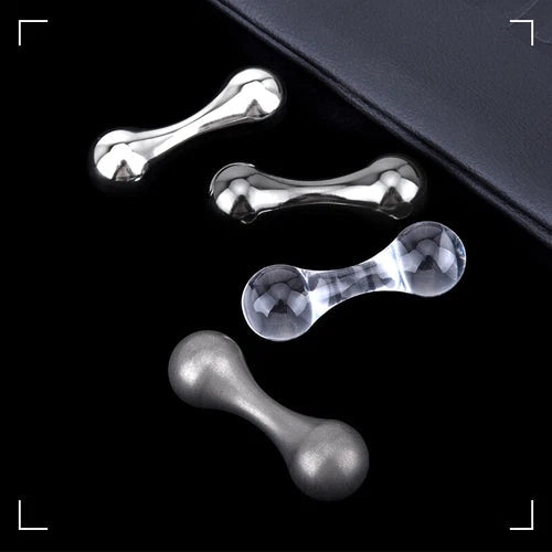 Titaniun Zirconium Knuckle Fidget Toy Finger Knucklebone Skill Toy Begleri EDC 07FC0E-D4 - KOEEK