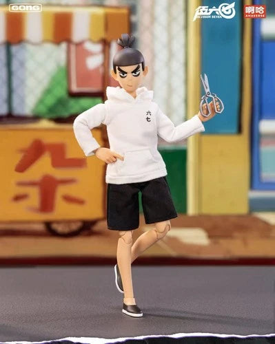 in Stock GONG ANIME SCISSOR SEVEN WU LIUQI 1/8 ARTICULATED FIGURE TOYS 07FC0E-D4 - KOEEK