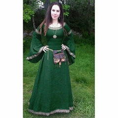 Women Medieval Dress Renaissance Vintage  Gothic Dress Party Costume Gown Dresse 07FC0E-D4 - KOEEK