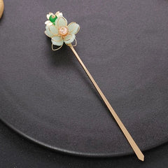 Chinese Hanfu Hair Pin And Earrings Set Traditional Costume Jewelry Women 07FC0E-D4 - KOEEK