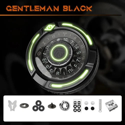 EDC Metal Decision Maker 2.0 Luminous Fidget Spinner Adult Fidget Toys ADHD Tool 07FC0E-D4 - KOEEK