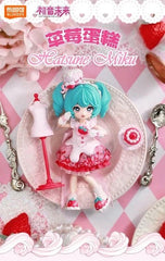Blokees DaalaMode Series Hatsune Miku Strawberry Cake Limited Model Figure BLOKEES - KOEEK