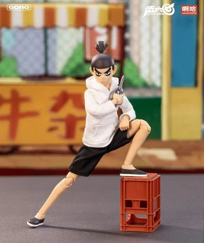 in Stock GONG ANIME SCISSOR SEVEN WU LIUQI 1/8 ARTICULATED FIGURE TOYS 07FC0E-D4 - KOEEK