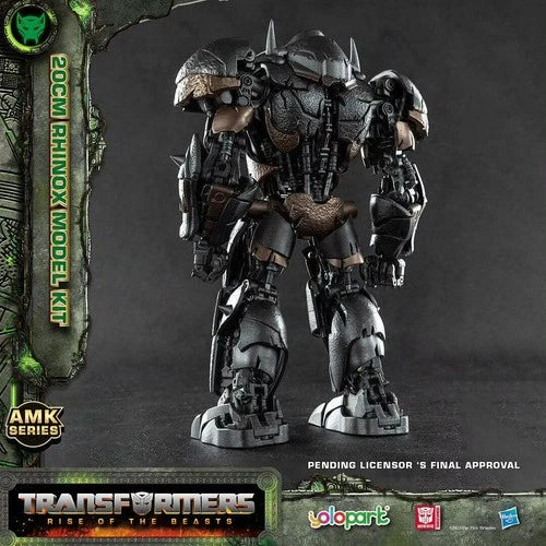 Yolopark AMK Series Model Kit Transformers Rise of the Beasts Rhinox in stock YOLOPARK - KOEEK