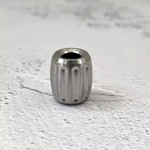 Titanium Knife Bead Parachute Cord Pendant Lanyard EDC Bead Necklace Zipper Head 07FC0E-D4 - KOEEK