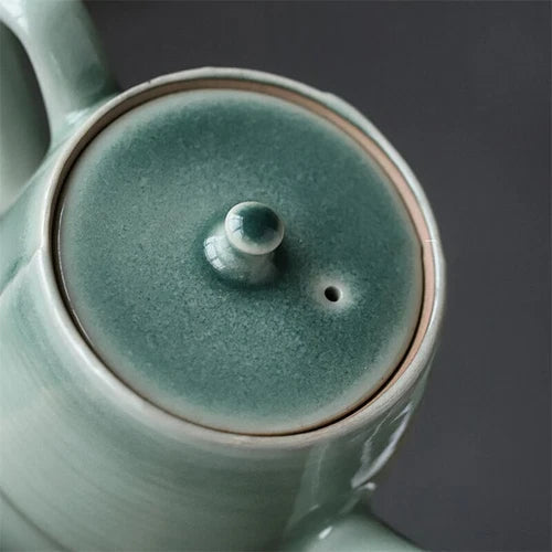 175ml Pine Celadon Small Teapots Kung Fu Tea Sets Porcelain Teaware Tea Maker 07FC0E-D4 - KOEEK