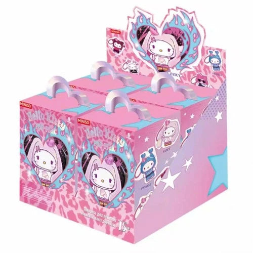 Miniso Hello Kitty Pop Star Series Plush Confirmed  Blind Box Figure Gift Toy 07FC0E-D4 - KOEEK
