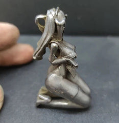 Brass Girl Statue Art Beauty Figurine Decor Netsuke Art Collectable 07FC0E-D4 - KOEEK