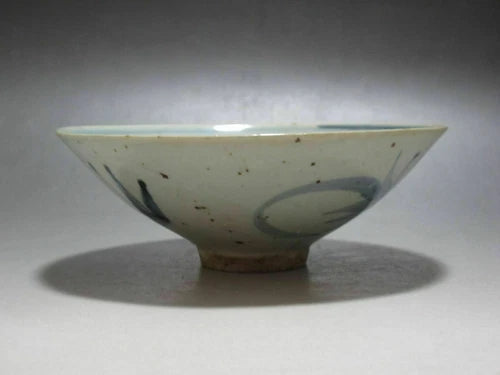 China Blue and white porcelain old Bowl Painted Chinese characters "福" Hat shape 07FC0E-D4 - KOEEK
