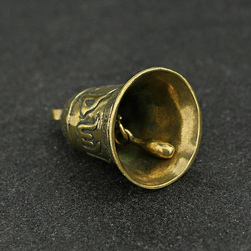 Solid Brass small bell Figurine Statue Home Ornament Figurines Collectibles 07FC0E-D4 - KOEEK