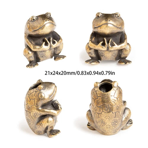 1 Set DIY Bead 100cm Rope Brass Frog Beads fo Knife Zipper Pull 07FC0E-D4 - KOEEK