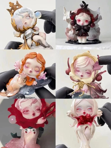Authentic SKULLPANDA Petals in Four Acts Series Confirmed Blind Box Figures Toy 07FC0E-D4 - KOEEK