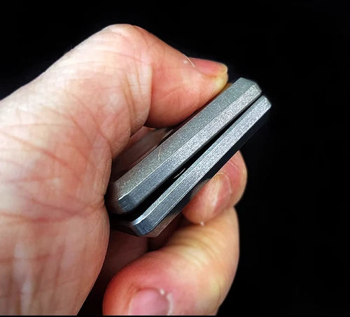 Titanium Alloy Gyro Ratchet Decompression EDC Toy Fingertip Fidget Slider Clicke 07FC0E-D4 - KOEEK
