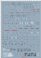 Detail Up 1/48 RX-78-2  White GDM Figure WB102 Model Water Slide Decal 07FC0E-D4 - KOEEK