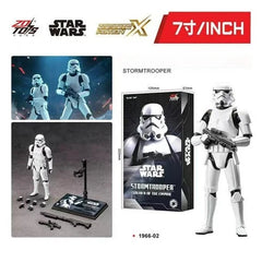 ZD toys Star Wars The Mandalorian & Grogu Stormtrooper Action Figure Set 07FC0E-D4 - KOEEK