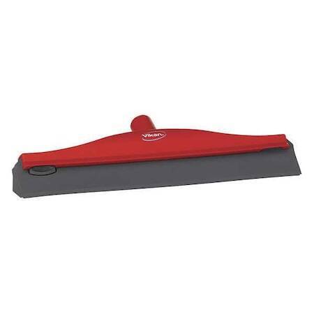 new Vikan 77164 Rubber Polypropylene Frame Ceiling Single Blade Squeegee 16" Red koeek - KOEEK