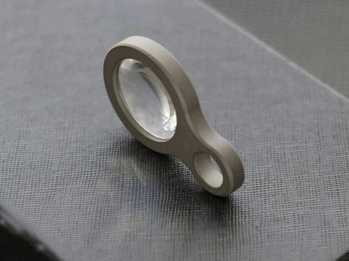 Hot Outdoor Survival Portable Titanium Alloy Glass Magnifying Glass EDC Tool 07FC0E-D4 - KOEEK