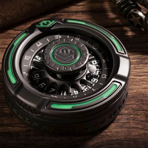 EDC Metal Decision Maker 2.0 Luminous Fidget Spinner Adult Fidget Toys ADHD Tool 07FC0E-D4 - KOEEK