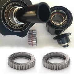 For DT Swiss 60T Star Ratchet Kit: 2 Star Ratchets 2 Springs X1600 X1700 1501 07FC0E-D4 - KOEEK