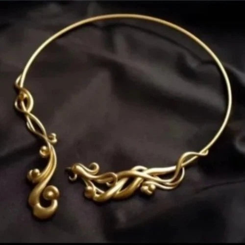 Chinese Style Fashion Choker Vintage Necklace Traditional Collarbone Chain 07FC0E-D4 - KOEEK