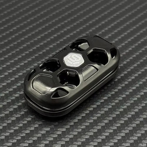 Novel Mechanical Egg 2.0 EDC Fidget Toy Stylish Hollow Metal Push Fidget Slider 07FC0E-D4 - KOEEK